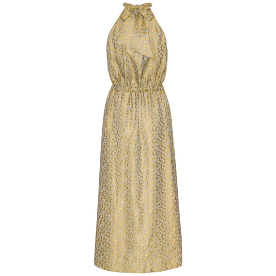 Karmamia Layla Kjole, Gold Leo Silk